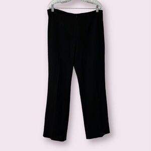 Vintage Elliott Lauren Black Trousers Straight Leg Pants Ponte Women’s Size 12